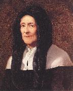 PUGET, Pierre Portrait of the Artist's Mother af Sweden oil painting artist
